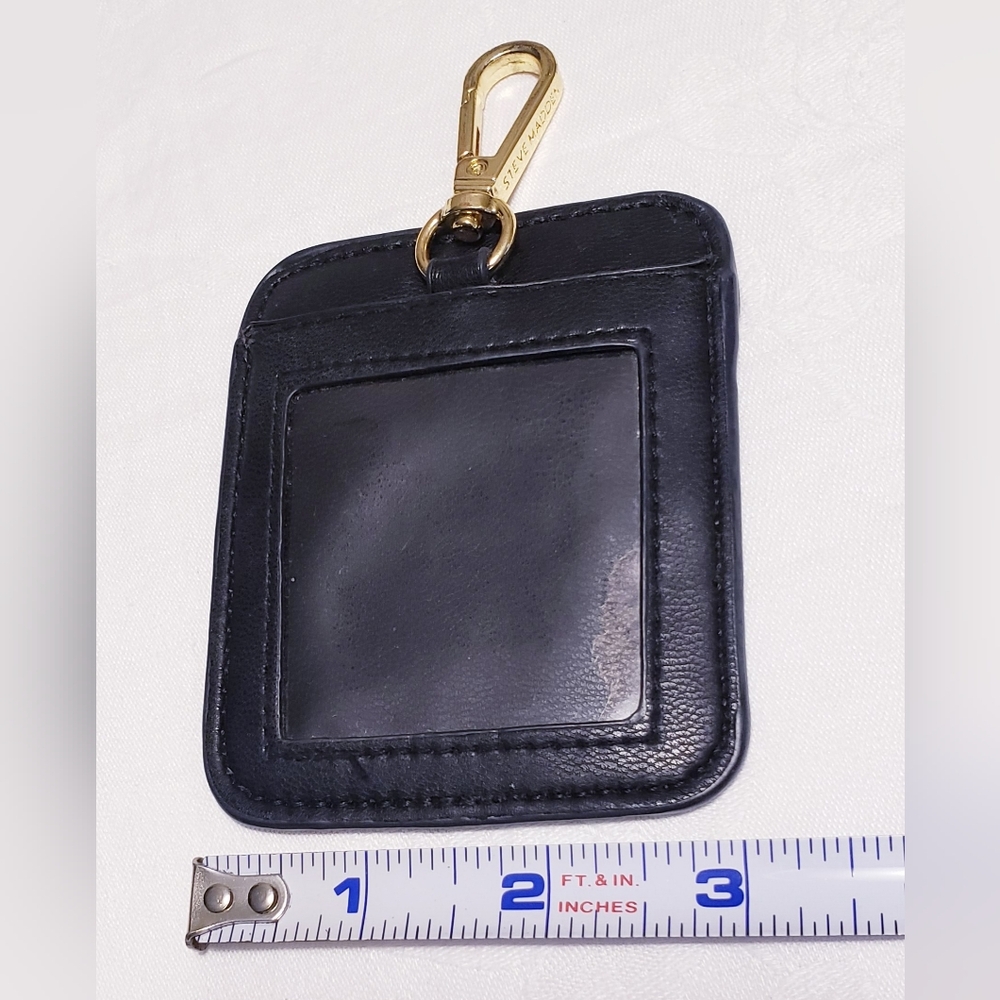 Soft Leather id Holder - Picture 2 of 3